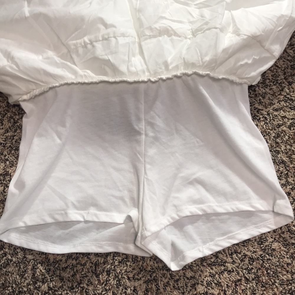 Wild Fable Tiered White Crochet Lace Ruffle Mini Skort | NWT - Picture 9 of 10